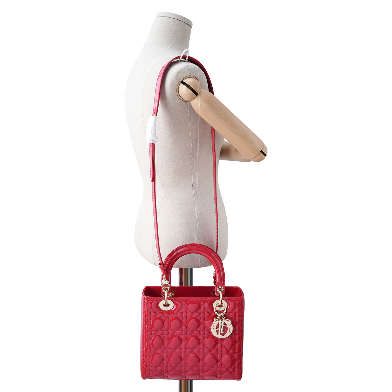CHRISTIAN DIOR(USED)크리스찬디올 페이던트 레이디디올 미듐
